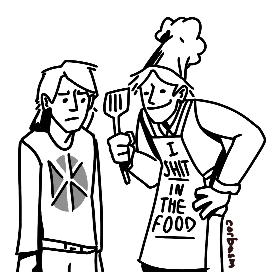 ''Is it shi–'' ''HOW DID YOU KNOW?!''
